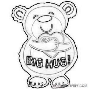 amazon com cute big hug bear valentine s day 28 mylar balloon toys uWRWLJ coloring
