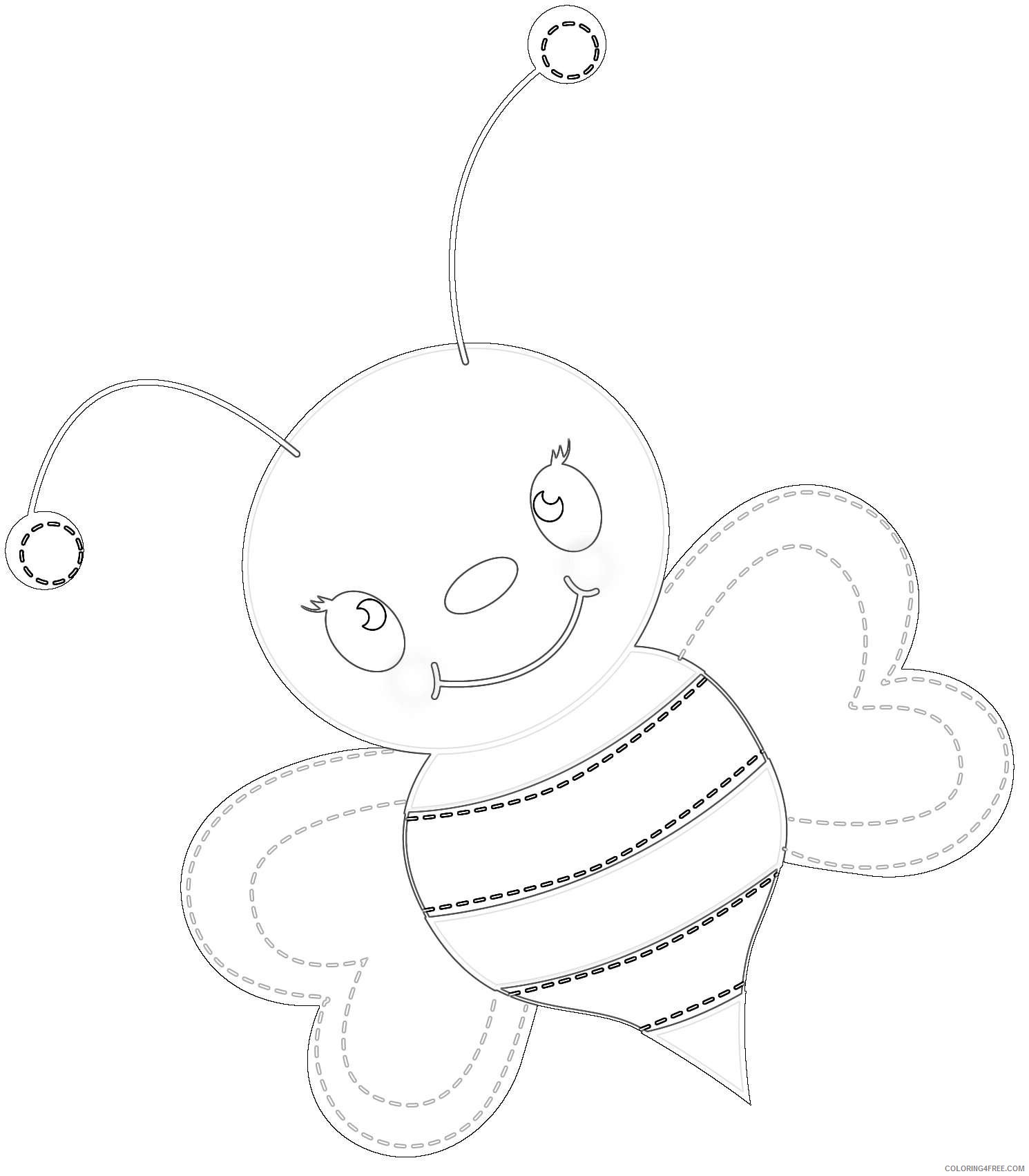 baby bee best zcWE4O coloring