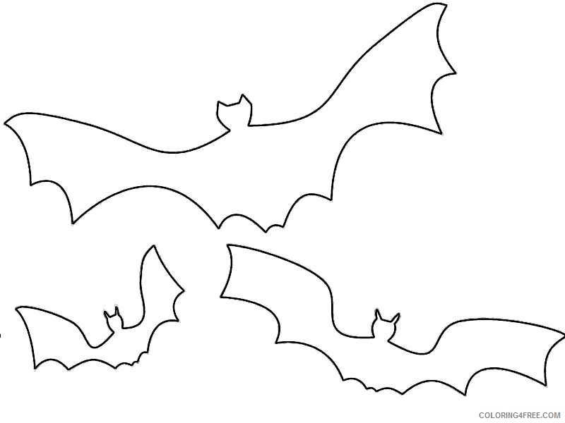 bat 4 coloring