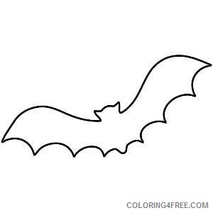 bat silhouette 68ahzJ coloring