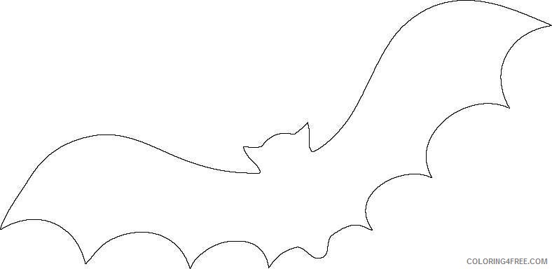 bat silhouette VxGMW9 coloring