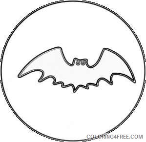 bat with moon online OgbIDU coloring