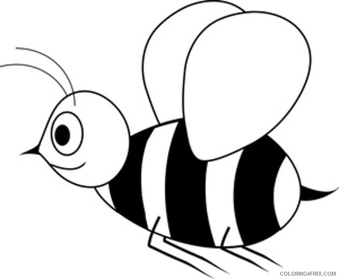 bees black and white best mK1fft coloring