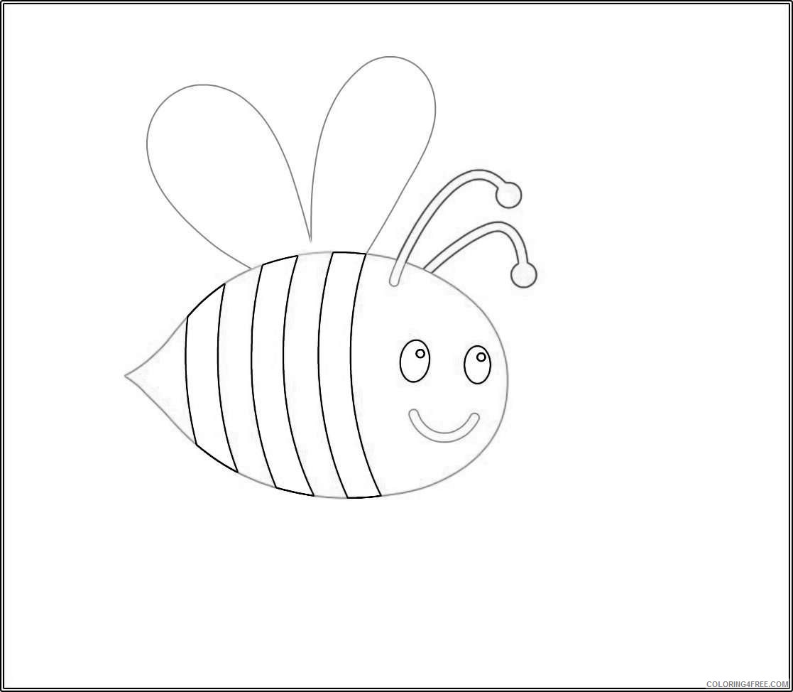 bumble bee coloring