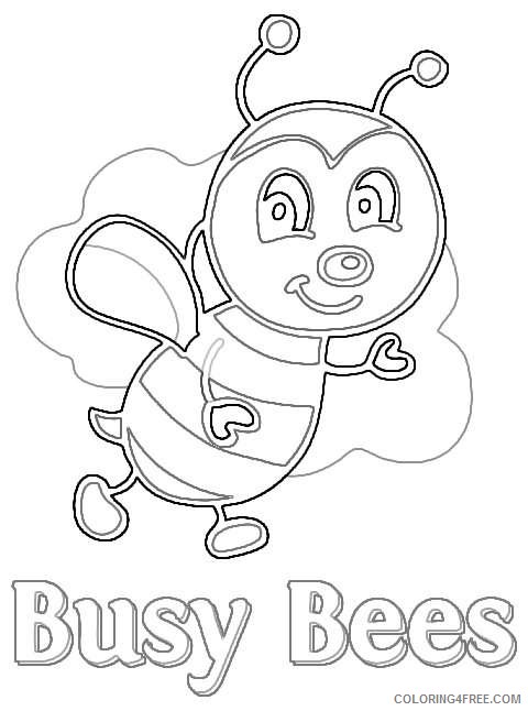 busy bees playgroup mecs YwwpCd coloring