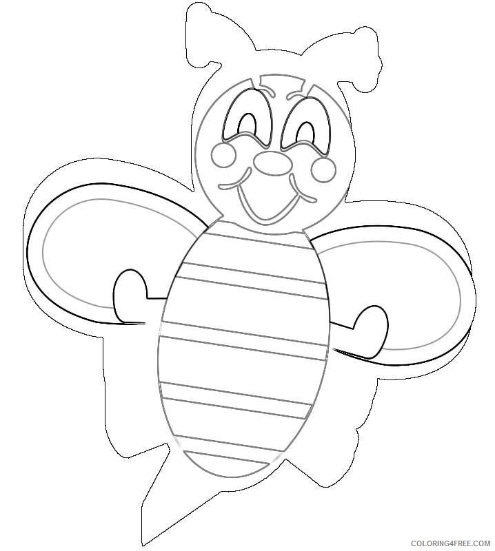 cartoon bee cartoon bee honey bee cartoon BKg9p1 coloring
