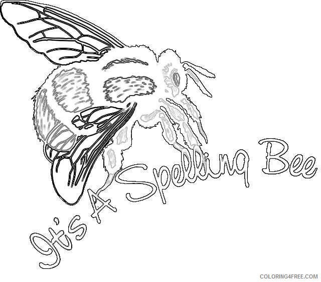 clip art of a spelling bee dixie allan 2gHCu4 coloring