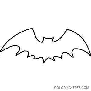 clipart bats coloring