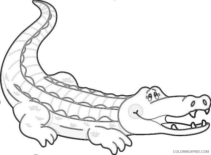 cute baby alligator 3 coloring