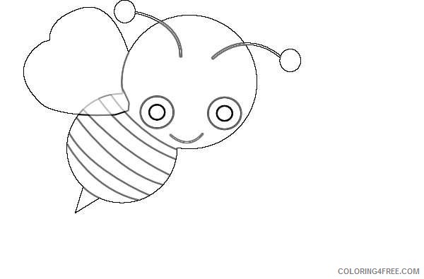 cute baby bee OeqqSI coloring