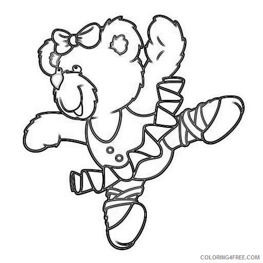 cute ballerina bear photo sculptures zazzle cdBDQN coloring