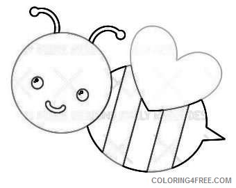 cute honey bee cute baby bee flurry yIh7Ur coloring