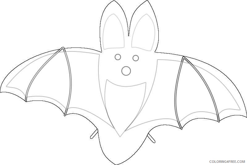 halloween and vampire bat halloween coloring