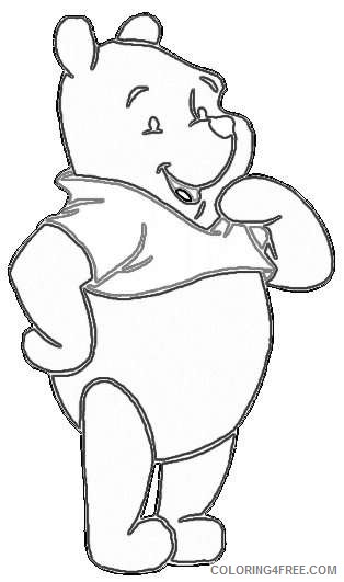 pooh bear uNLX89 coloring