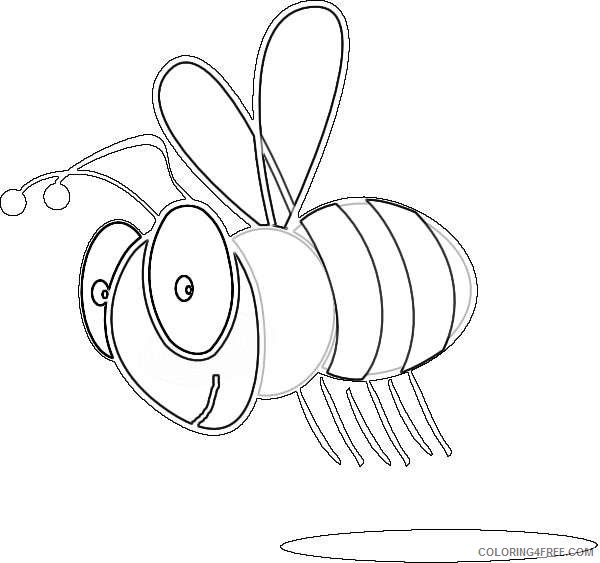 smiley bee online 9EICCM coloring