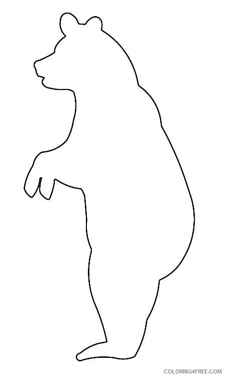 standing bear silhouette AVAs7R coloring