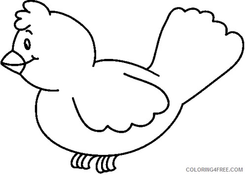 Baby Bird Coloring Pages laptop Printable Coloring4free
