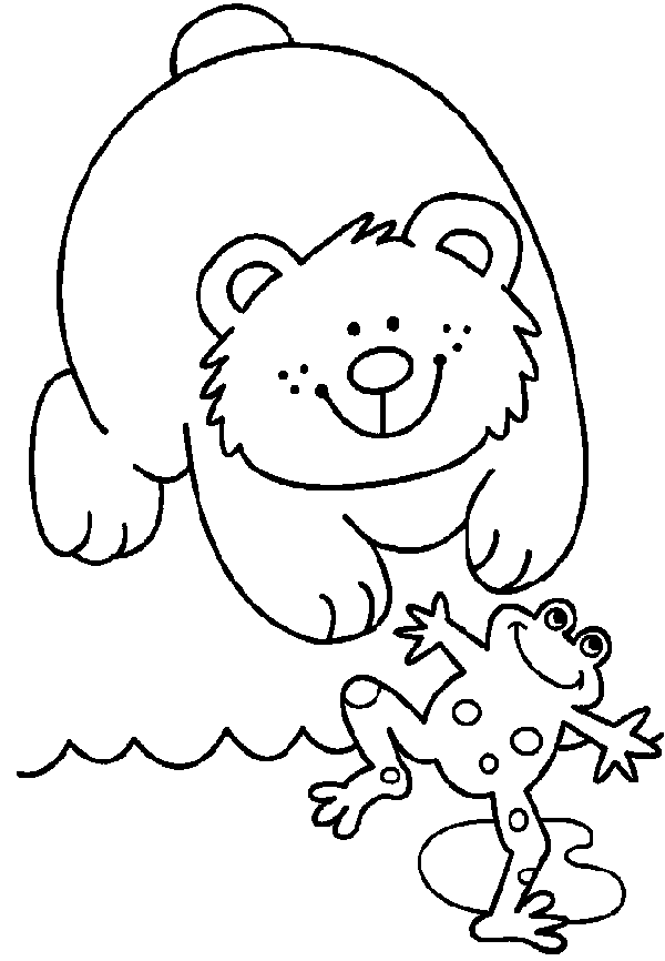 Bear Coloring Pages bear 14 gif Printable Coloring4free