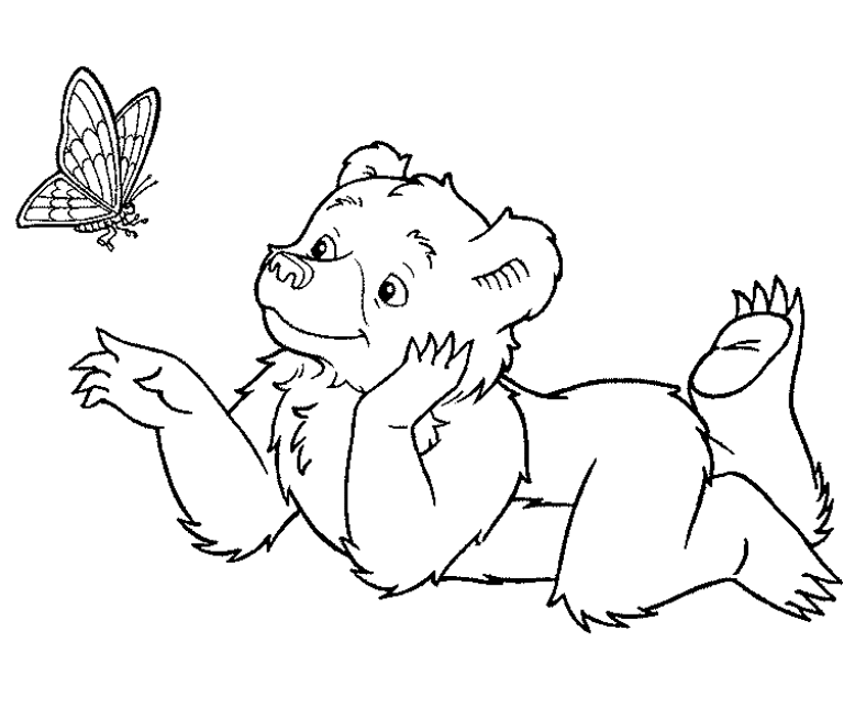 Bear Coloring Pages bear 24 gif Printable Coloring4free