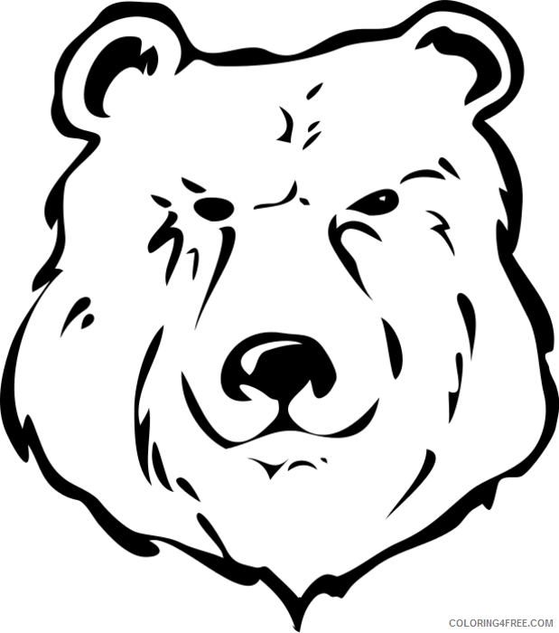 Bear Coloring Pages bear Printable Coloring4free