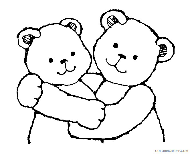 Bear Hug Coloring Pages mormon share bear hugs jpg Printable Coloring4free