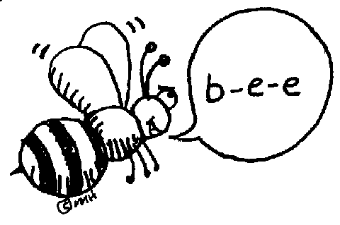 Black and White Bee Coloring Pages bee 25 gif Printable Coloring4free