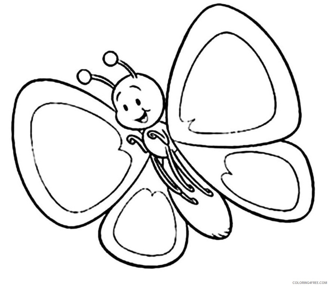 Black and White Butterfly Coloring Pages butterfly 120 jpg Printable Coloring4free