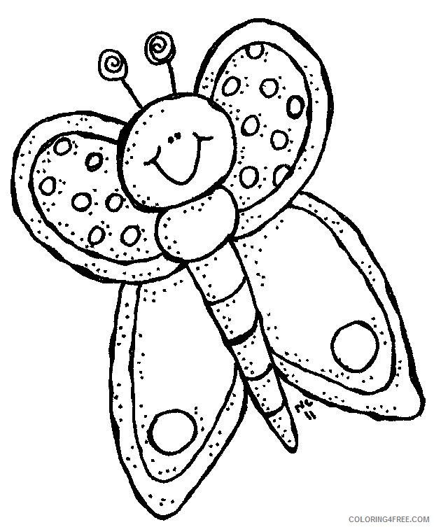 Black and White Butterfly Coloring Pages butterfly LEkgiC Printable Coloring4free