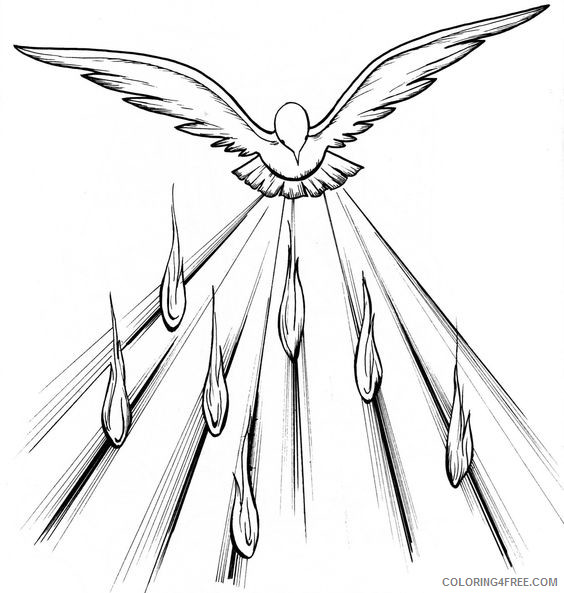 Black and White Dove Coloring Pages dove 33 jpg Printable Coloring4free