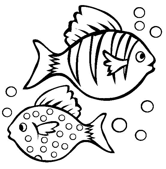 Black and White Fish Coloring Pages fish art personalized koozies fish Printable Coloring4free