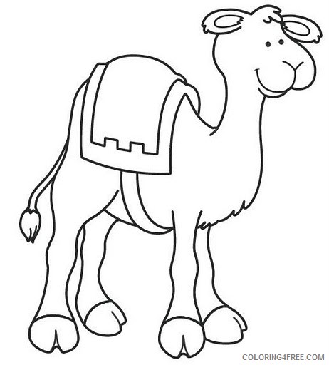 Camel Coloring Pages wallpaper animals camel Printable Coloring4free