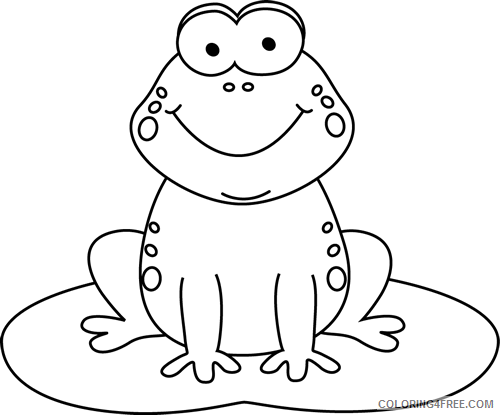 Coloring Pages Frog Coloring Pages cartoon frog Printable Coloring4free