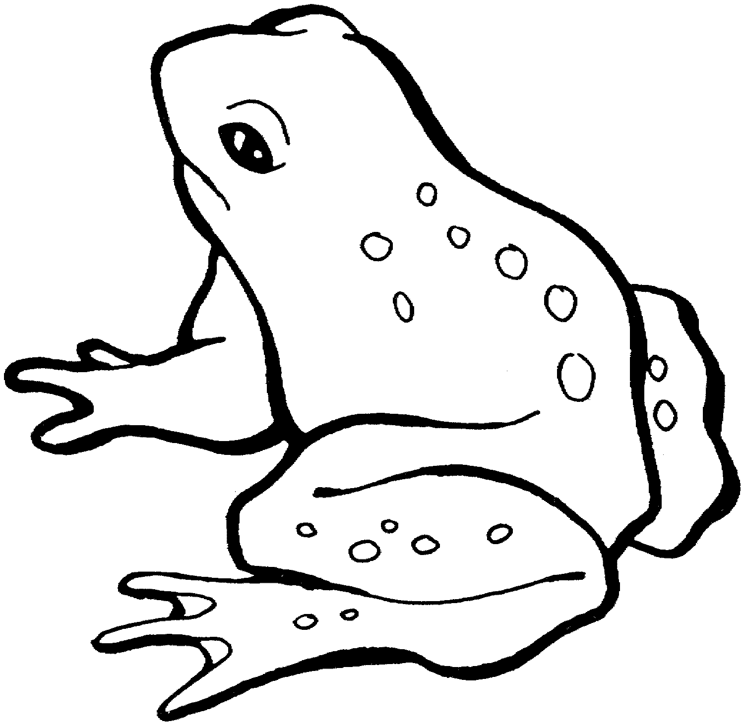 Coloring Pages Frog Coloring Pages frogs page RWeETE clipart Printable Coloring4free