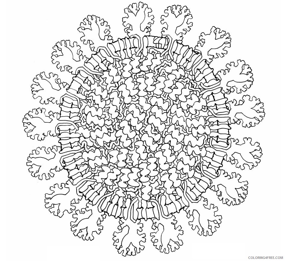 Corona Virus Covid 19 Coloring Pages For Adults Coronavirus 2020 Printable Coloring4free