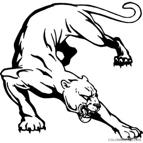 Cougar Coloring Pages cougar pictures pics images and Printable Coloring4free