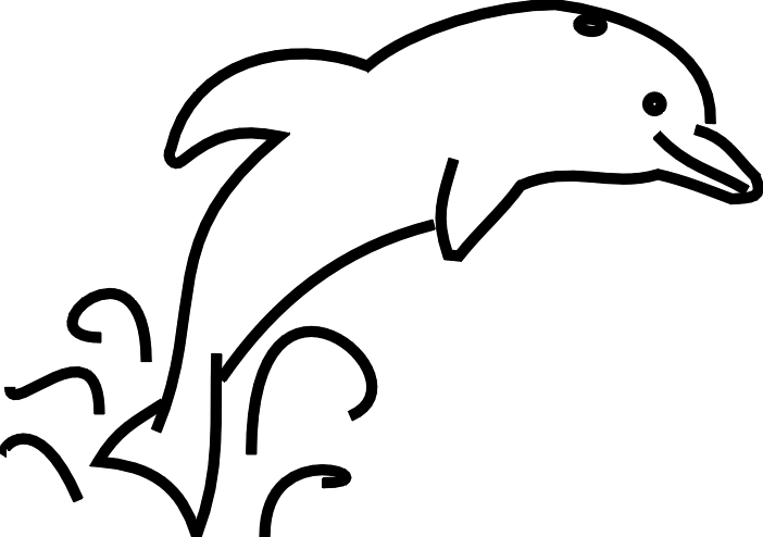 Dolphin Outline Coloring Pages dolphin2a gif 18689 bytes UXEMD7 Printable Coloring4free