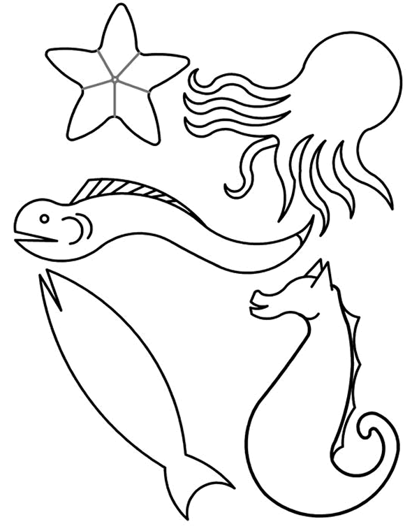 Fish Coloring Pages fish animals 36 Printable Coloring4free