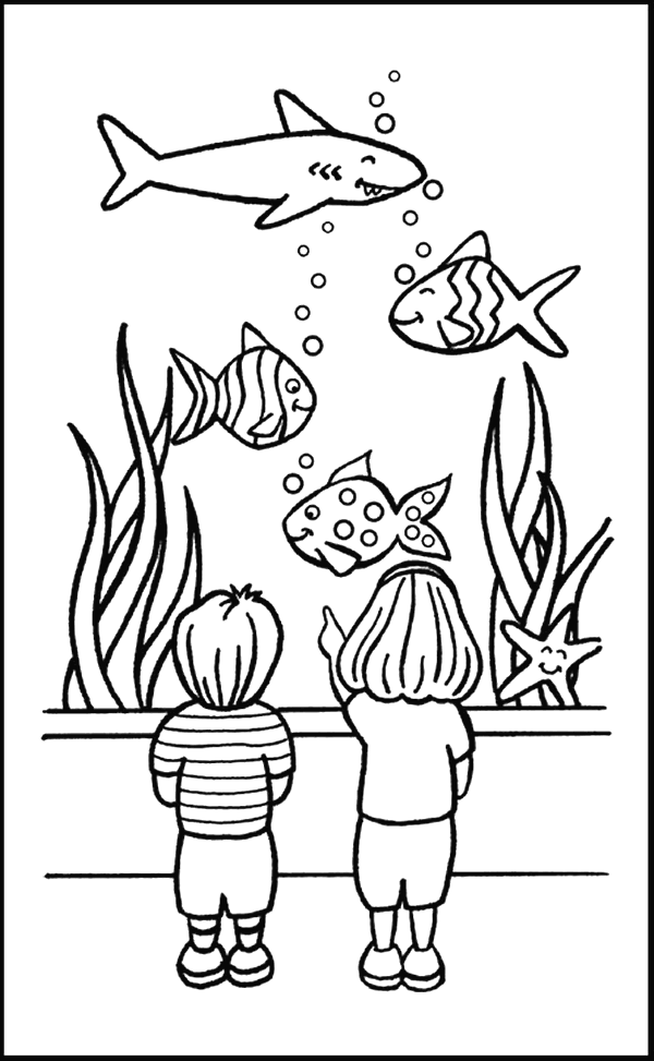 Fish Coloring Pages fish animals 8 Printable Coloring4free