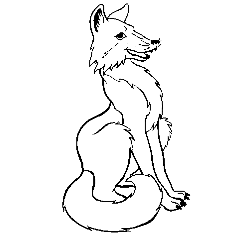 Fox Coloring Pages red fox gif Printable Coloring4free