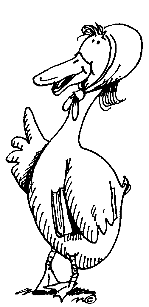 Goose Coloring Pages goose 59 gif Printable Coloring4free