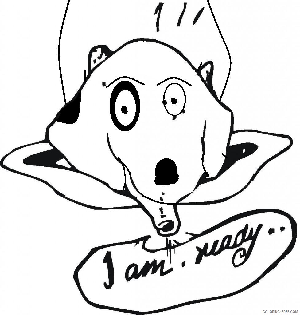 Mad Dog Coloring Pages go back images for mad Printable Coloring4free
