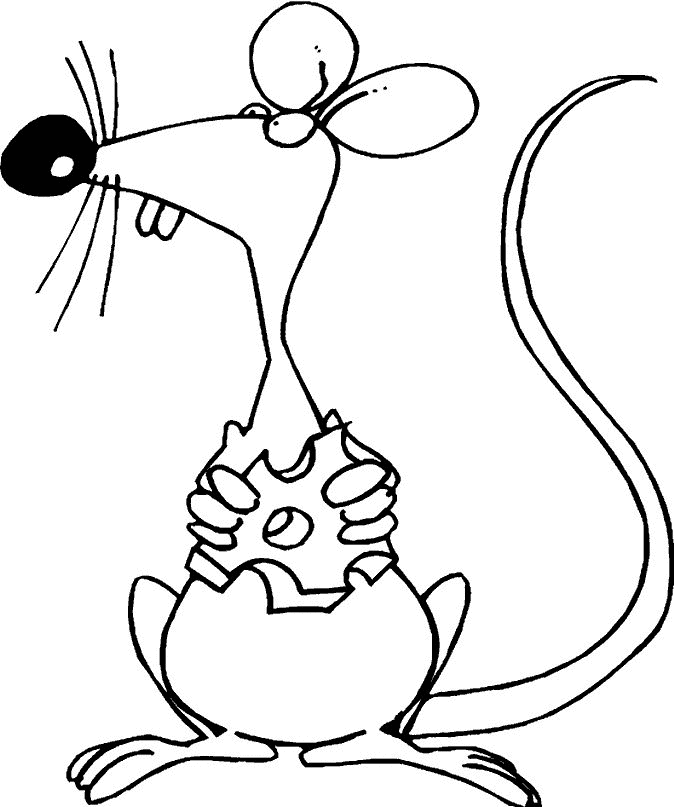 Mouse Coloring Pages mouse animal 1 Printable Coloring4free