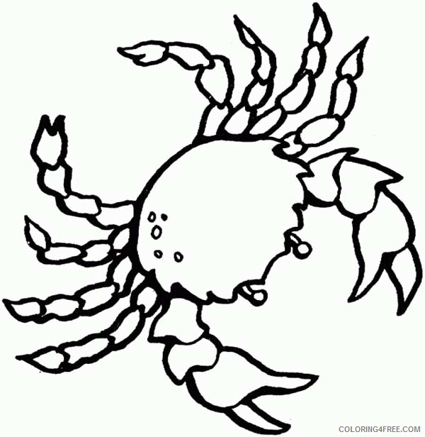 Ocean Animals Coloring Pages realistic ocean animals pages Printable Coloring4free
