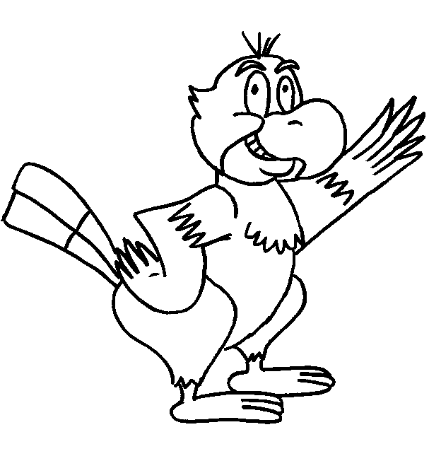 Parrot Coloring Pages parrot animal 5 Printable Coloring4free