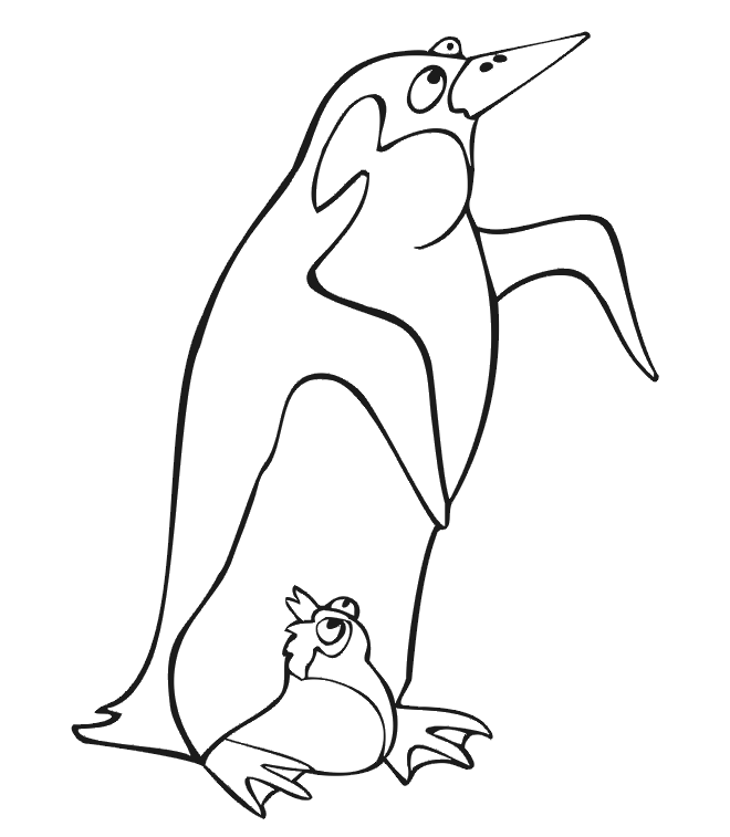 Penguin Coloring Pages penguin 19 gif Printable Coloring4free