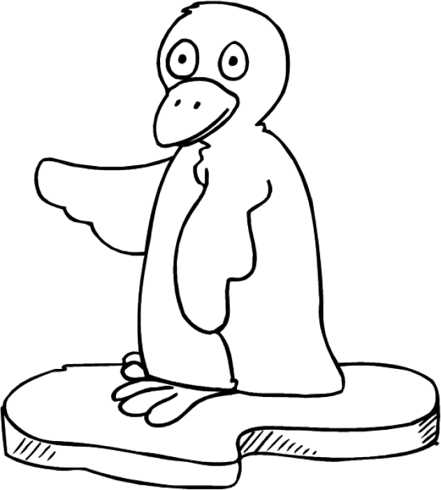 Penguin Coloring Pages penguin 21 gif Printable Coloring4free