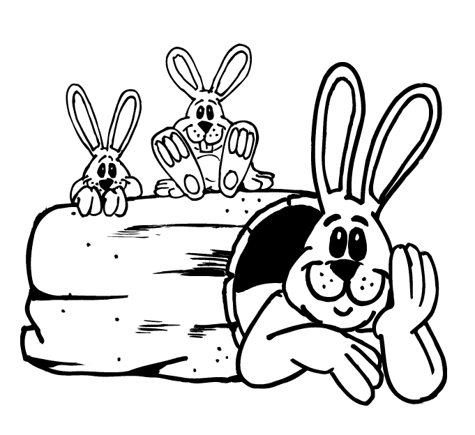 Rabbit Coloring Pages rabbit animal 0 Printable Coloring4free
