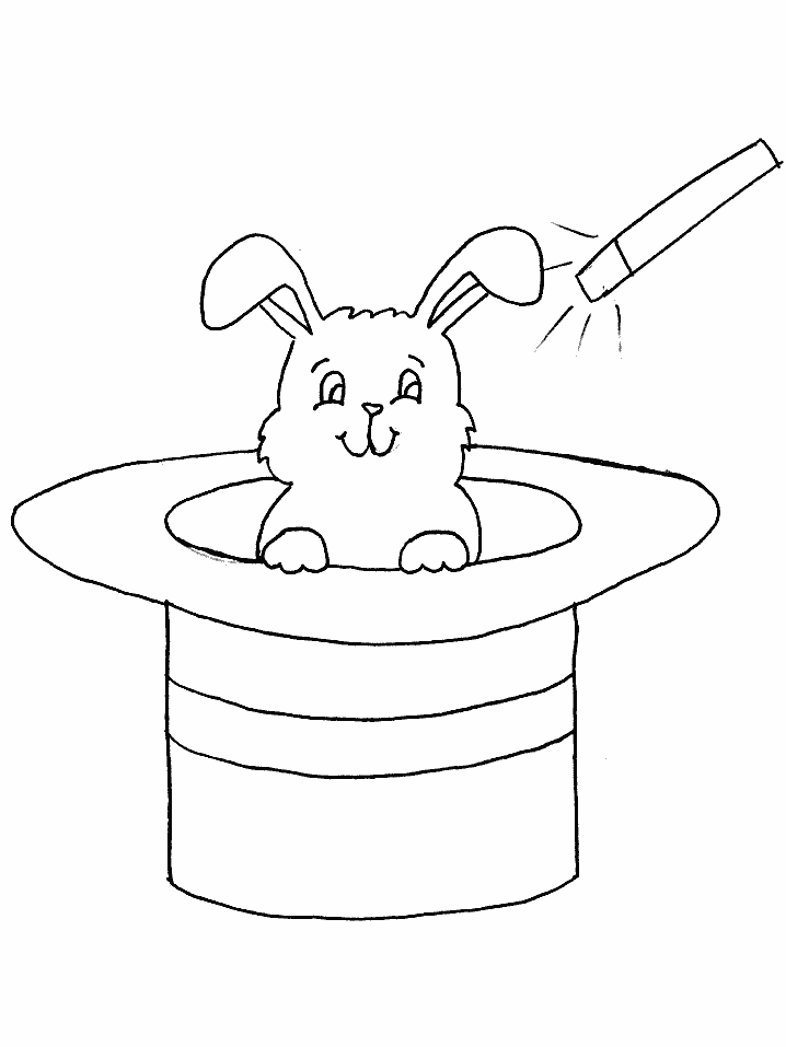 Rabbit Coloring Pages rabbit animal 14 Printable Coloring4free