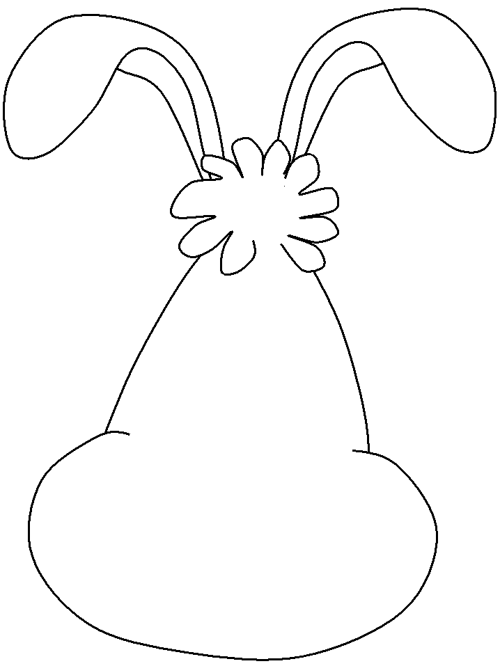 Rabbit Coloring Pages rabbit animal 5 Printable Coloring4free