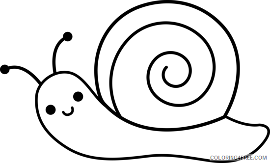 Snail Coloring Pages snail Printable Coloring4free